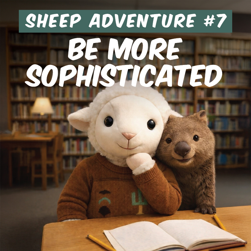 Be More Sophisticated